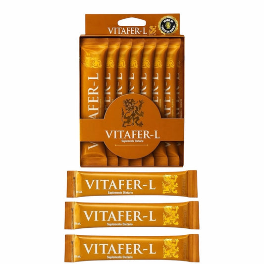 ✅ VITAFER L- GOLD 16 Sachets 10 ML Unisex Multivitamin ✅🔥