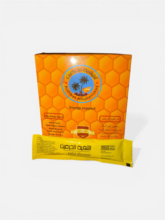 Honey Energy Support - Men Energy - 12 Sachets 20g (0.7 FL OZ) Original 🍯