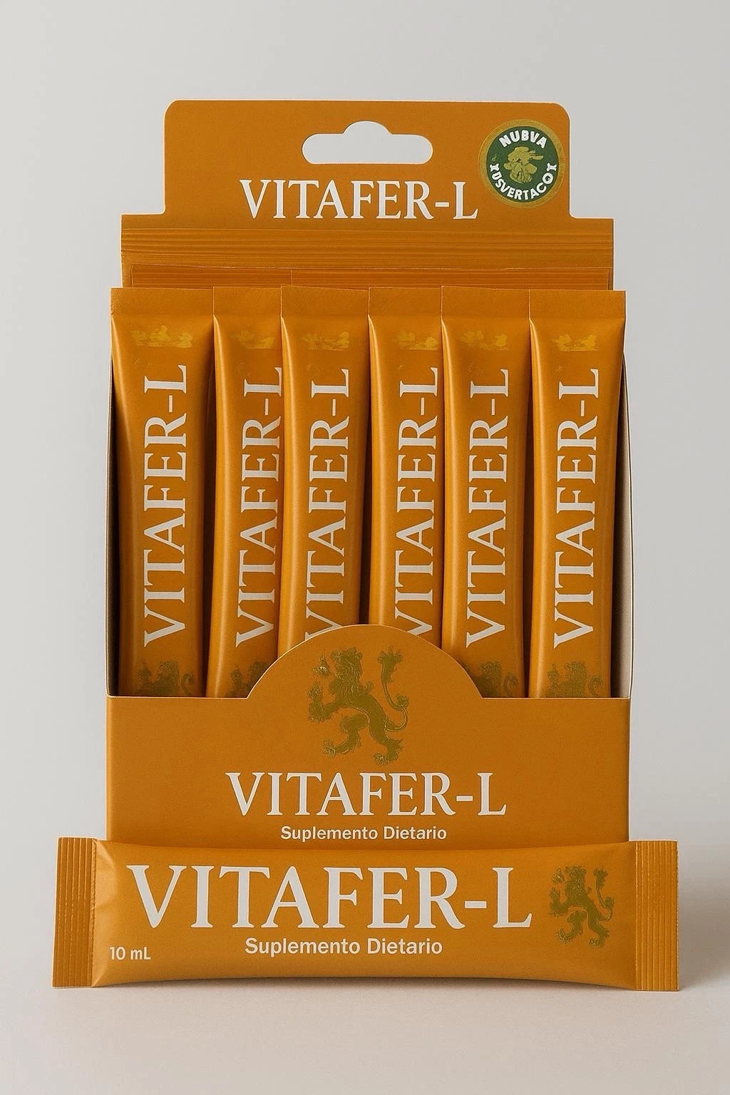 ✅ VITAFER L- GOLD 16 Sachets 10 ML Unisex Multivitamin ✅🔥