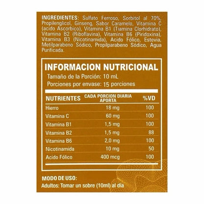 ✅ Vitafer L-Gold-Multivitamin- 500ML🔥  + 6 Sachets ✅